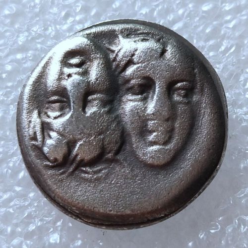 G(84)Ancient Greek Silver Plated Copy Coin