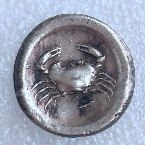 G(91)Ancient Greek Silver Plated Copy Coin
