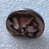G(88)Ancient Greek Silver Plated Copy Coin