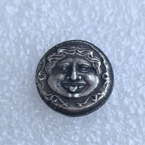 G(95)Ancient Greek Silver Plated Copy Coin