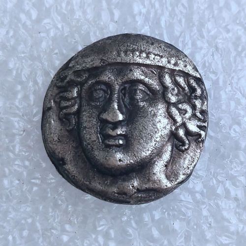 G(96)Ancient Greek Silver Plated Copy Coin