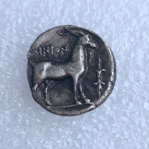 G(96)Ancient Greek Silver Plated Copy Coin