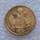 Copy Copy Austria 1 Ducat -Franz Joseph I 1915 Diameter 20MM Pure Gold-Plated Coins