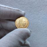 Copy Austria 1 Ducat -Franz Joseph I 1875 Diameter 20MM Pure Gold-Plated Coins