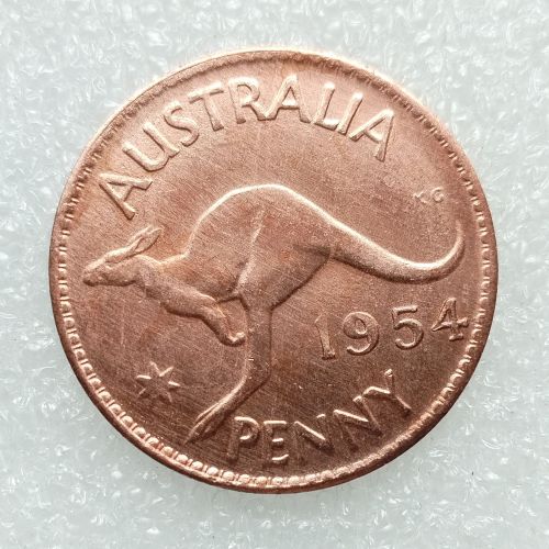 Australia 1 Penny George VI (1937-1954) 12pcs/lot 100% Copper Copy Coins (30.8MM)