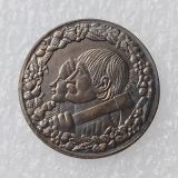 Poland 10 Zlotych Villagers Head 1925 100% Copper Copy Coins(20.8mm)