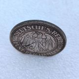 Germany 5 Reichsmark 1927 F Silver Plated Copy Coins(36mm)