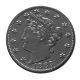 US Five Cents 1883 Liberty Nickel Copy Coins