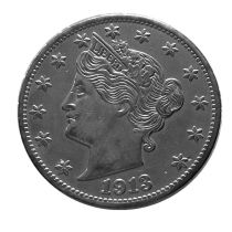 US Five Cents 1913 Liberty Nickel Copy Coins