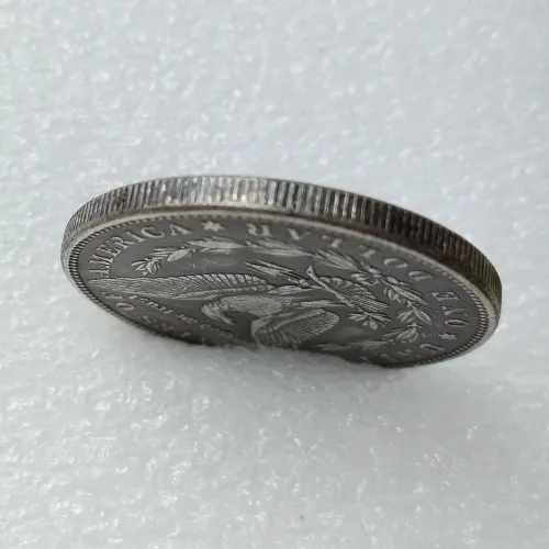 HB(217)HOBO US Morgan Silver Plated Dollar skull zombie skeleton Copy Coin