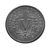 US Five Cents 1912 Liberty Nickel Copy Coins