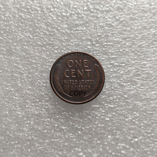 US(18) Hobo Nickel 1958 Lincoln Wheat Penny Pressed Copy Coin