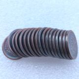 US 1857 Braided Hair Half Cent Copper Copy Coin(23mm)