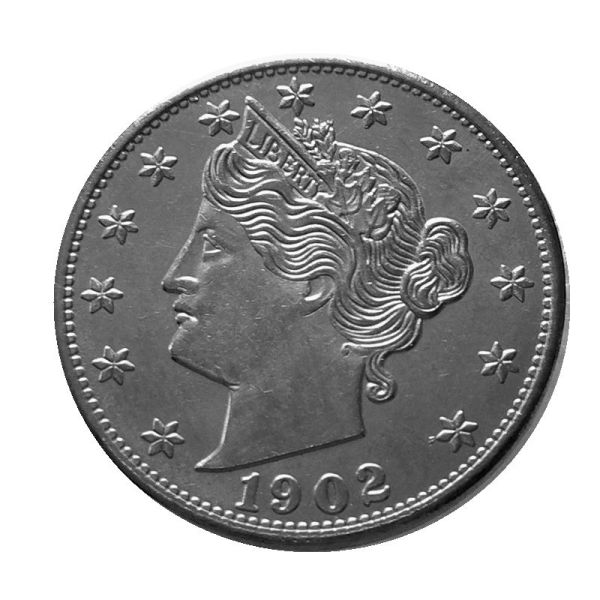 Copy US Five Cents 1902 Liberty Nickel Copy Coins