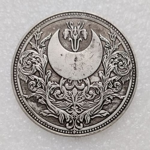 HB(259)HOBO US Morgan Silver Plated Dollar skull zombie skeleton Copy Coin