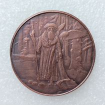 HB(286)HOBO US Copper Dollar skull zombie skeleton Copy Coin