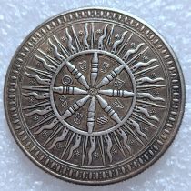HB(272)HOBO US Morgan Silver Plated Dollar skull zombie skeleton Copy Coin HB(272)HOBO US Morgan Silver Plated Dollar skull zombie skeleton Copy Coin