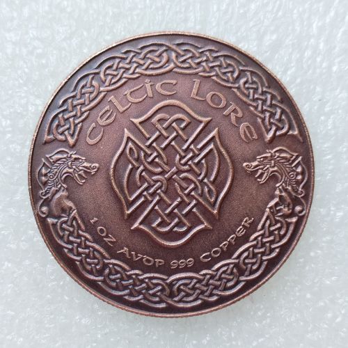HB(285)HOBO US Copper Dollar skull zombie skeleton Copy Coin