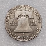 FK(15) USA Kennedy Half Dollar skull zombie skeleton hand carved Copy Coins