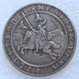 HB(275)HOBO US Morgan Silver Plated Dollar skull zombie skeleton Copy Coin