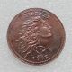 US 1793 Flowing Hair Cent Copper Copy Coin