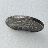HB(279)HOBO US Morgan Silver Plated Dollar skull zombie skeleton Copy Coin