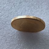South Africa 1967 1 Ounce Krugerrand Gold Plated Copy Coins 32.7mm