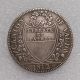 1812 Switzerland 40 Bitz Silver Plated Copy Coin(39mm)