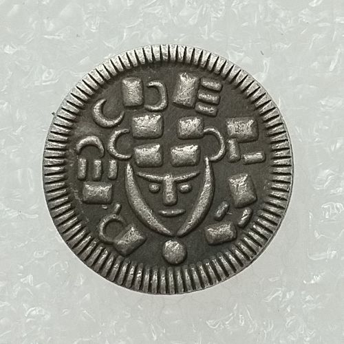 HU(02) Hungary 1131-1141 Denar-Bela  Silver Plated Copy Coin(12.5mm)