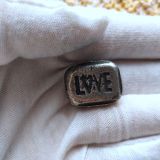 B(06) Hobo Skull 1OZ Bar LOVE Silver Plated Copy Bar