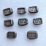 B(06) -B(13) 8pcs/lot Hobo Skull 1OZ Bar BEAVER BULLION Silver Plated Copy Bar