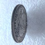 Spain 2 Reales - Carlos IV 1808 Silver Plated Copy Coins(26mm)