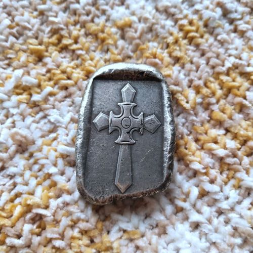 B(04) Hobo Sword 1OZ Bar Silver Plated Copy Bar