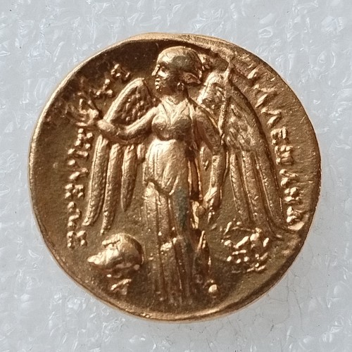 G(104)Ancient Greek Gold Plated Copy Coin