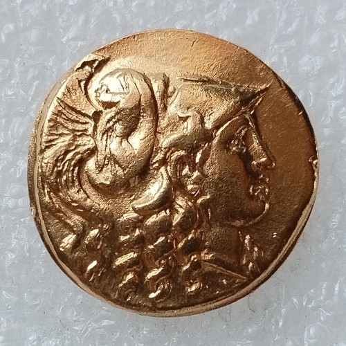 G(104)Ancient Greek Gold Plated Copy Coin