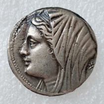 G(99)Ancient Greek Silver Plated Copy Coin