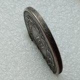 JP(122) Japan Meiji 45 Year 1 Yen Silver Plated Coin Copy