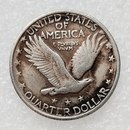 90% Silver US 1923-S Standing Liberty Quarter Dollar Copy Coin