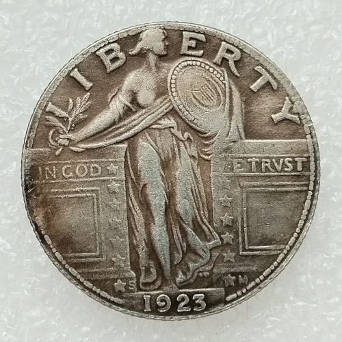 90% Silver US 1923-S Standing Liberty Quarter Dollar Copy Coin