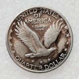 90% Silver US 1919-D Standing Liberty Quarter Dollar Copy Coin