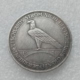 DE(65) Germany 5 Reichsmark Liberation of Rhineland 1930 Silver Plated Copy Coins