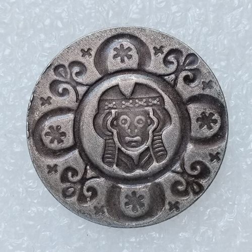 DE(66) Germany Denier Bracteate Udalschak of Eschenlohe 1184-1202 Silver Plated Copy Coins
