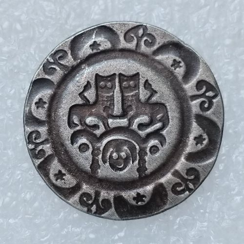 DE(72) Germany Denier Bracteate Hartwig II of Hirnheim 1202-1208 Silver Plated Copy Coins