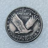US 1919 D Standing Liberty Quarter Dollar Silver Plated Copy Coin