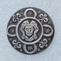 DE(66) Germany Denier Bracteate Udalschak of Eschenlohe 1184-1202 Silver Plated Copy Coins