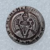 DE(67) Germany Denier Bracteate Udalschalk of Eschenlohe 1184-1202 Silver Plated Copy Coins