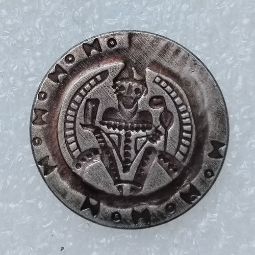 DE(67) Germany Denier Bracteate Udalschalk of Eschenlohe 1184-1202 Silver Plated Copy Coins