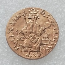 UF47 Great Britain 1 Gold Penny Henry III Gold Plated Copy Coin