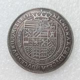 Austria 1605 1 Thaler - Rudoif II Hall Silver-Plated Coins
