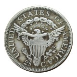 90% Silver US 1804 Draped Bust Quarter Dollar Copy Coin